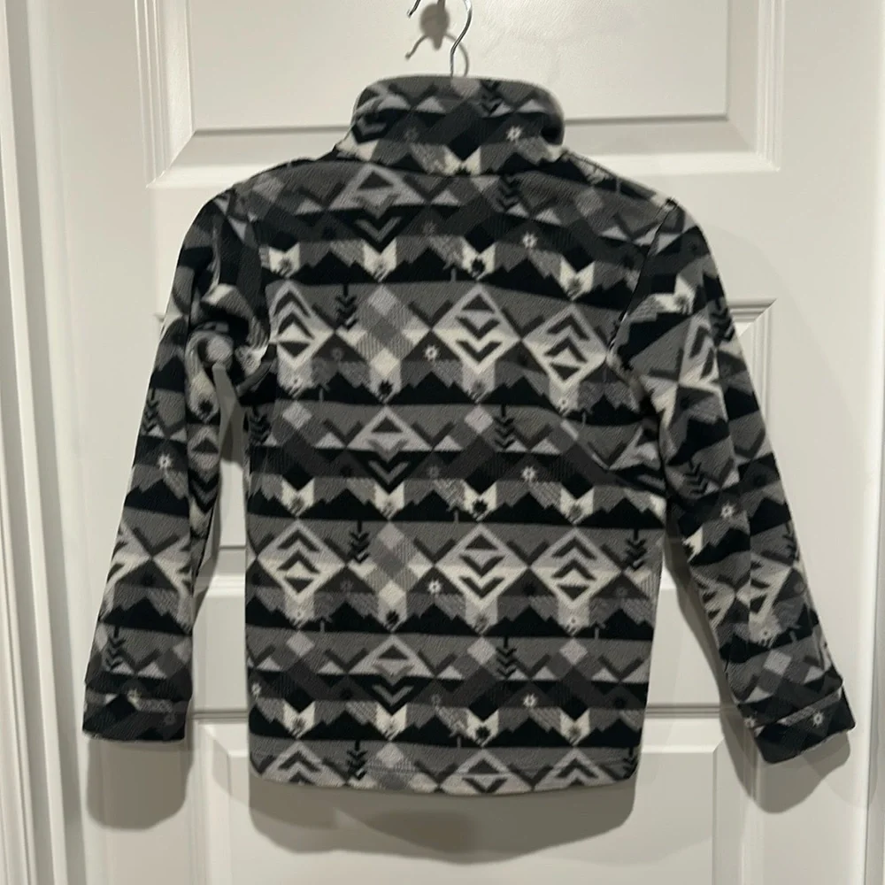 Columbia Boys' Castle‎ Dale Printed Full Zip Fleece - EUC